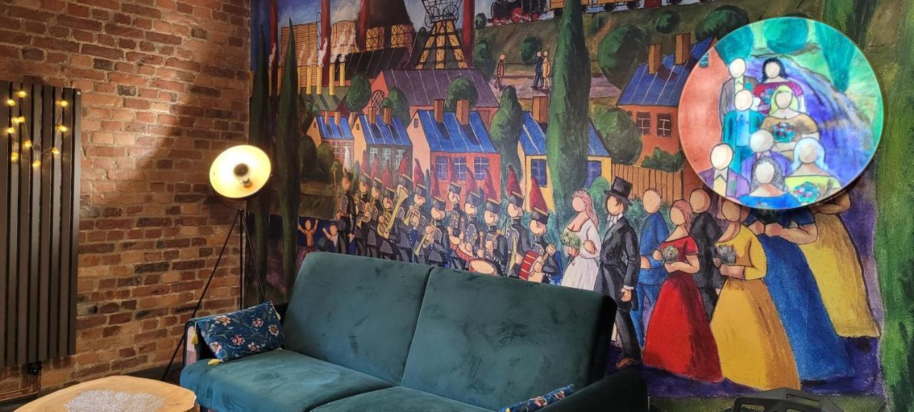 Apartament Zlote Zdzadlo Nikiszowiec Katoviçe Dış mekan fotoğraf